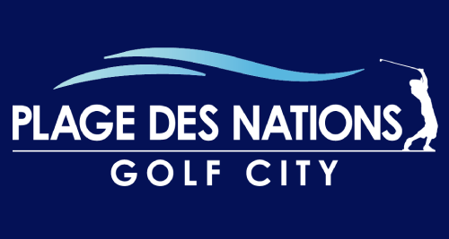 Plage des Nations Golf City - Logo Blue